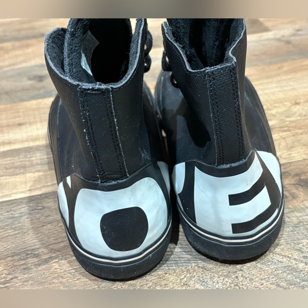 Men's black Sorel Cheyanne Metro Hi waterproof shoes - Picture 4 of 8